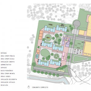 Plano de Massas – Conjunto Completo. (Ar:Co – Arquitetura Cooperativa).