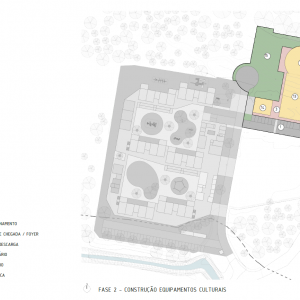Fase 2 – Construção de Equipamentos Culturais. (Ar:Co – Arquitetura Cooperativa).