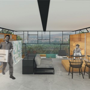 Interior 1. (Ar:Co – Arquitetura Cooperativa).