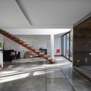 Vista da biblioteca.