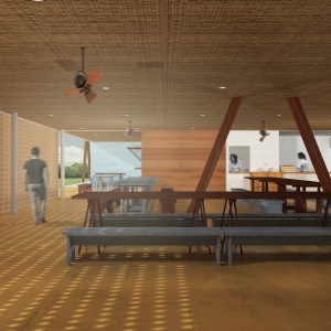 Etapa 1: Refeitório. (Ar:Co – Arquitetura Cooperativa).