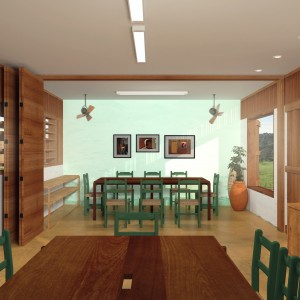 Etapa 1: Sala de reunião 1. (Ar:Co – Arquitetura Cooperativa).