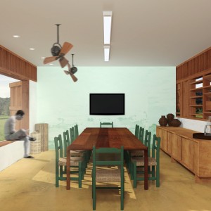 Etapa 1: Sala de reunião 2. (Ar:Co – Arquitetura Cooperativa).