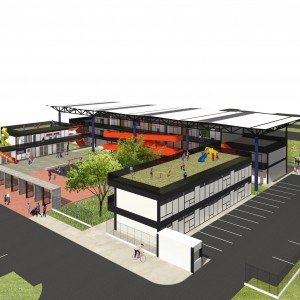 A conexão entre espaços interiores e exteriores, através das aberturas, gera maior conforto aos usuários devido à entrada de luz natural e à vista agradável. (Ar:Co – Arquitetura Cooperativa).