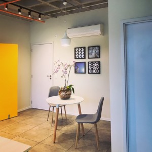 Recepção. (Ar:Co – Arquitetura Cooperativa).