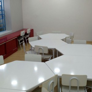 Vista Laboratório Criativo Kids 3 (Layout 1). (Ar:Co – Arquitetura Cooperativa).