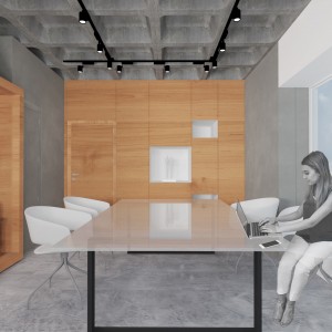 Sala Trabalho Equipe. (Ar:Co – Arquitetura Cooperativa).