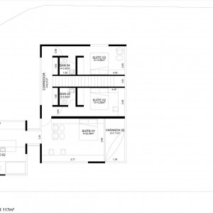 Pavimento Superior. (Ar:Co – Arquitetura Cooperativa).