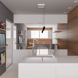 Proposta para a Sala de Atendimento 3. (Ar:Co – Arquitetura Cooperativa).