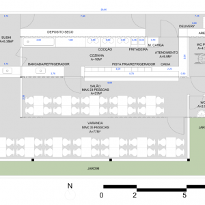 Planta do Pavimento Térreo. (Ar:Co – Arquitetura Cooperativa).