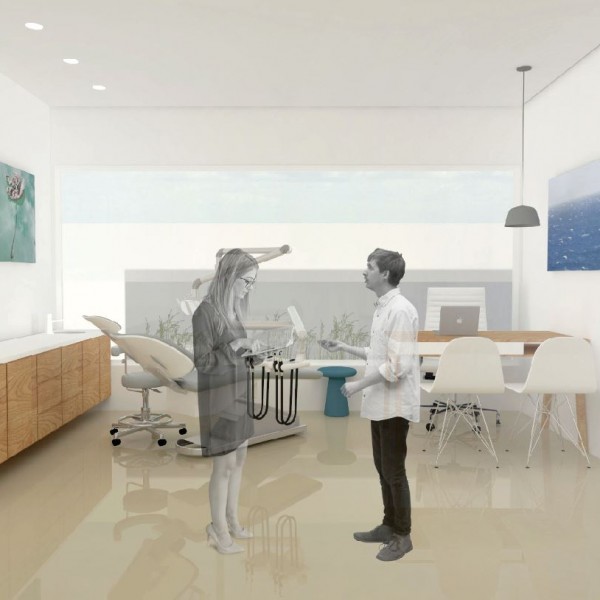 Sala de Atendimento. (Ar:Co – Arquitetura Cooperativa).