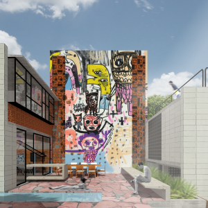 Pátio / Área Goumert. (Ar:Co – Arquitetura Cooperativa).