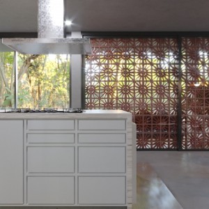 Vista da Cozinha. (Ar:Co – Arquitetura Cooperativa),