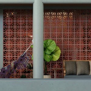 Detalhe da varanda. (Ar:Co – Arquitetura Cooperativa),