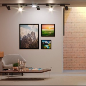 Vista da Sala de Estar. (Ar:Co – Arquitetura Cooperativa),