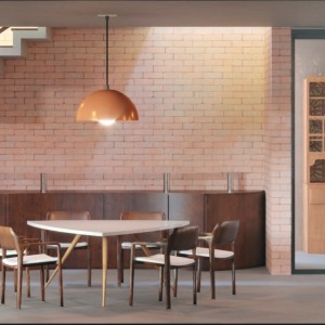 Vista da Sala de Jantar. (Ar:Co – Arquitetura Cooperativa),