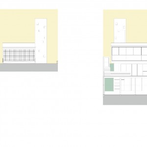Elevação Sul e Norte (Ar:Co – Arquitetura Cooperativa).