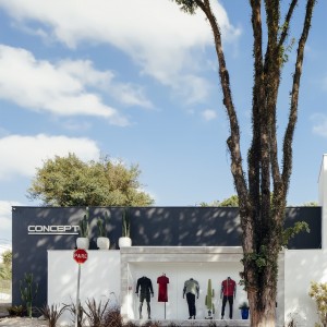 Fachada vista da Rua Agostinho Caporali. (Ar:Co – Arquitetura Cooperativa).