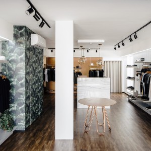 Vista do Interior da Loja 1. (Ar:Co – Arquitetura Cooperativa).