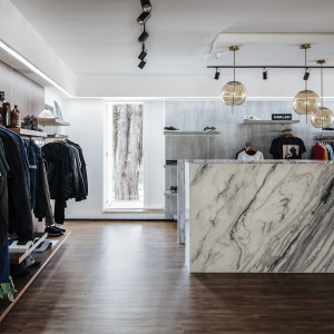 Vista do Interior da Loja 3. (Ar:Co – Arquitetura Cooperativa).