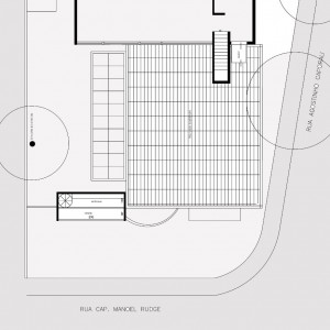 Planta do Pavimento Superior. (Ar:Co – Arquitetura Cooperativa).