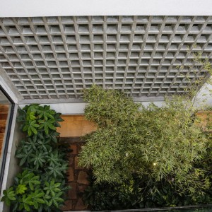 Jardim Interno. (Ar:Co – Arquitetura Cooperativa).