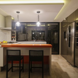 Cozinha. (Ar:Co – Arquitetura Cooperativa).