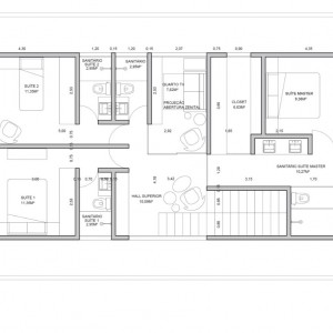 Planta Pav. Superior. (Ar:Co – Arquitetura Cooperativa).