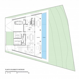 Planta do Inferior. (Ar:Co – Arquitetura Cooperativa).