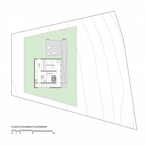 Planta do Superior. (Ar:Co – Arquitetura Cooperativa).