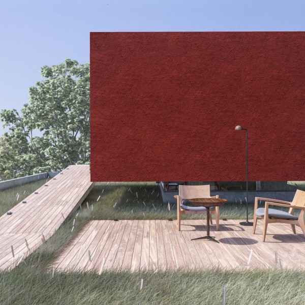 Vista da Laje Verde Diurna. (Ar:Co – Arquitetura Cooperativa).