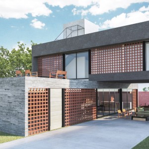 Proposta sem pergolado. (Ar:Co – Arquitetura Cooperativa).