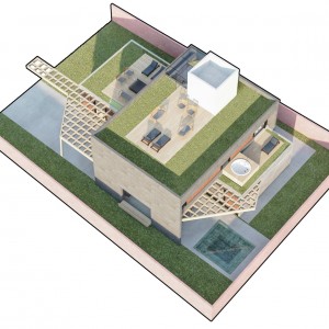 Vista aérea 2. (Ar:Co – Arquitetura Cooperativa).