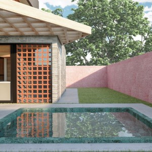 Piscina. (Ar:Co – Arquitetura Cooperativa).