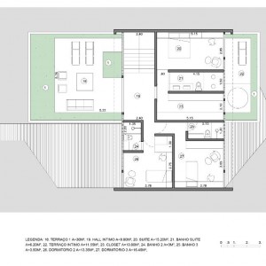 Pavimento Superior. (Ar:Co – Arquitetura Cooperativa).