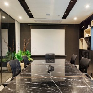 Sala de Reuniões. (Ar:Co – Arquitetura Cooperativa).