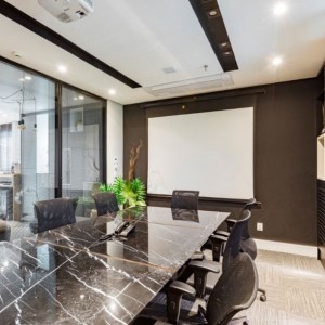 Sala de Reuniões. (Ar:Co – Arquitetura Cooperativa).