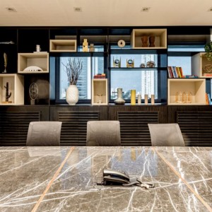 Sala de Reuniões. (Ar:Co – Arquitetura Cooperativa).