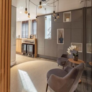 Vista da Recepção. (Ar:Co – Arquitetura Cooperativa).