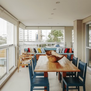 Foto da varanda. (Ar:Co – Arquitetura Cooperativa).