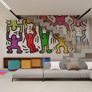 Vista da Sala de Estar. (Ar:Co – Arquitetura Cooperativa).