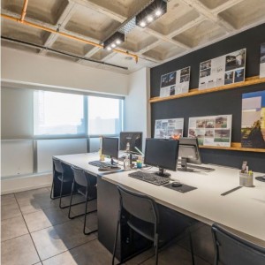 Sala de Funcionários. (Ar:Co – Arquitetura Cooperativa).