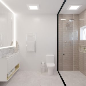 Banheiro 2. (Ar:Co – Arquitetura Cooperativa).