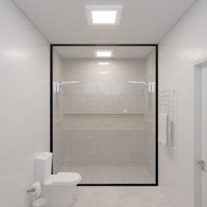Banheiro 3. (Ar:Co – Arquitetura Cooperativa).