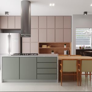 Cozinha. (Ar:Co – Arquitetura Cooperativa).