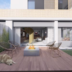 Fireplace. (Ar:Co – Arquitetura Cooperativa).