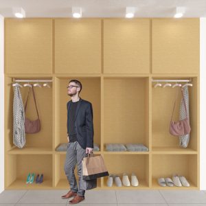 Hall de Entrada. (Ar:Co – Arquitetura Cooperativa).