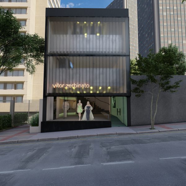 Fachada Frontal (Ar:Co-Arquitetura Cooperativa).