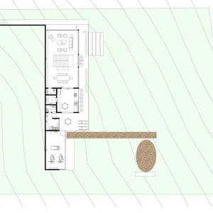 Planta Pav. Inferior. (Ar:Co – Arquitetura Cooperativa).