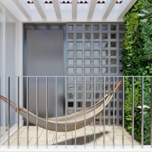 Varanda. (Ar:Co – Arquitetura Cooperativa).